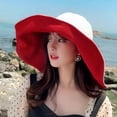 thumbnail image 2 of RUIG Craft International Hat Women's Packable Reversible Bucket Hat Sun Wide Brim Summer Beach Cap, 2 of 6