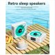 thumbnail image 2 of Altavoces Inalámbricos Retro para Dormir, Altavoz Bluetooth con Ruido , Estilo Tocadiscos de Vinilo, Subwoofer y Luz RGB., 2 of 5