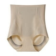 thumbnail image 1 of Pantalones moldeadores de cintura alta sin costuras con efecto contracción de abdomen y cadera, pantalones moldeadores de abdomen de talla grande para posparto, ropa interior ligera y, 1 of 6