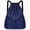 Navy, variant on Drawstring Backpack for Women and Men, Small Side Sack for Gym, Basketball and Soccer, Black