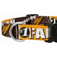 thumbnail image 5 of Country Brook Petz® Black and Gold Football Fan Everyday Dog Collar LTD, Small, 5 of 5