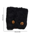 thumbnail image 3 of Iumwxz Black Mane Wig for Dogs with Ears Funny Lion Costume for Halloween Christmas Parties Soft Artificial Polyester Material for Medium to Large Sized Pets, 3 of 7