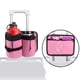 thumbnail image 2 of Portavasos de viaje para equipaje reutilizable, entradas, tazas de café, pasaportes, carrito de bebidas para Rosado Yuyangstore Portaequipajes, 2 of 8