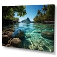 thumbnail image 2 of Designart "Beaches of Bora Bora II" Nautical & Beach Wall Art Print, 2 of 5
