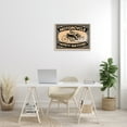 thumbnail image 2 of Stupell Home Décor Industries Motorcycle Safety Matches Grey Tan Bike Rider, 24 x 30, Designed by Mark Rogan, 2 of 7