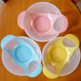 thumbnail image 6 of Baby Feeding Bowl Baby Dishes With Suction Cup Kids Safety Temperature Sensing Spoon Bowl + Lid + Spoon, 6 of 6