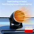 thumbnail image 6 of DAMAI Portable Car Heater - Car Defroster Windshield Heater, 100w Heating Warmer Fan, Automotive Window Demister For Car, SUV, Truck Or Winter Travel Use, 6 of 6