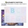 thumbnail image 2 of WOBOGO Easter Rabbit Purple Pattern Jigsaw Puzzle Challenge 500 Piece Jigsaw Suitable for Game Night Finished Size 20.5 x 14.9in, 2 of 8