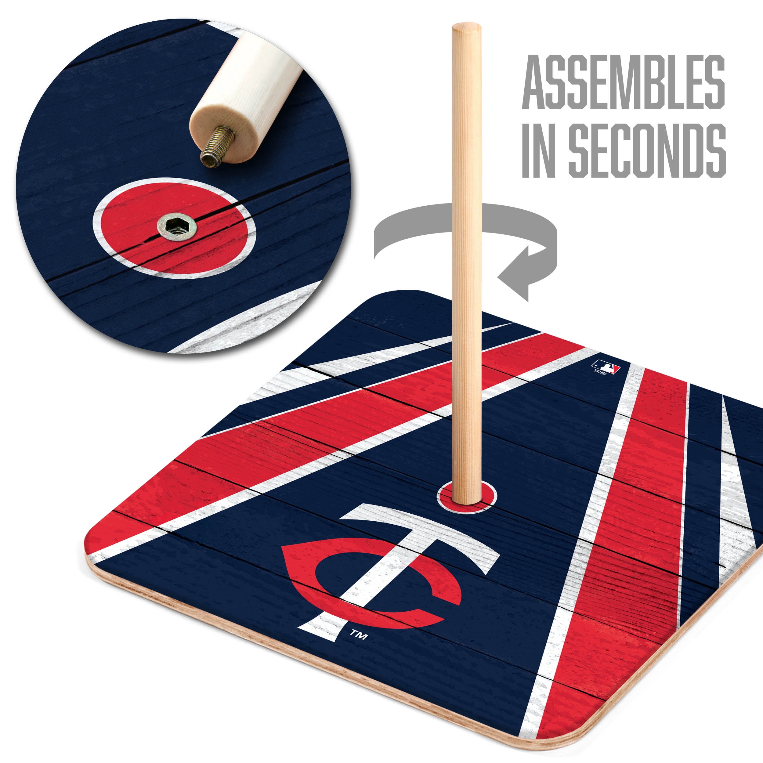 YouTheFan MLB Minnesota Twins HorseShoe Bags