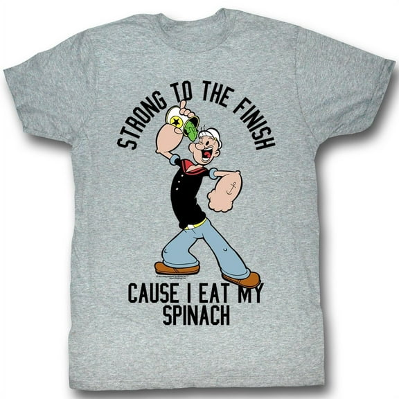 Popeye Comics Strong Adult Short Sleeve T Shirt