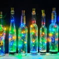 thumbnail image 2 of Mistaha Wine Bottle Lights with Cork, 10 Pack 2000 LED Battery Operated LED Fairy Mini, 2 of 7