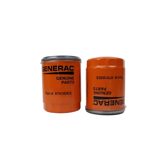 Filtro de aceite Generac 070185ES para generadores de 8-20 kW (paquete de 2)