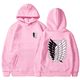 thumbnail image 3 of Sudadera con capucha de Attack On Titan para hombre, sudaderas con capucha de anime para hombre y mujer, ropa de calle, jersey con capucha Harajuku Shingeki No Kyojin, sudadera, ropa, 3 of 5