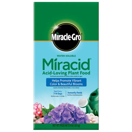 Miracle Gro 4 Lb Water Soluble Miracid Acid Loving Plant Food Miracle Gro 4 Lb Water Soluble Miracid Acid Loving Plant Food