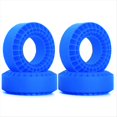 thumbnail image 1 of 4pcs 1.9pulgada Caucho de Silicona Ruedas Insertar Espuma para 1/10 RC Crawler Coche TRX4 para Axial SCX10 Pro/Capra /GEN8/MST Azul, 1 of 6