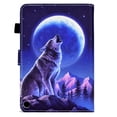 thumbnail image 6 of Allytech Fire HD 8 Case 10th Generation 2020, HD 8 Plus Case, Slim PU Leather Auto Sleep Wake Multi Angle Stand Shockproof TPU Back Cover for All-new Kindle Fire HD 8 2020/ HD 8 Plus - Wolf, 6 of 7