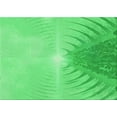 thumbnail image 1 of Ahgly Company Indoor Rectangle Patterned Neon Green Area Rugs, 4' x 6', 1 of 6
