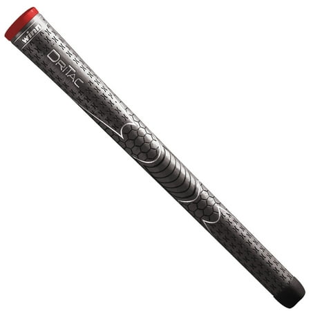UPC: 0018136253825 | Winn Dri-Tac Standard Dark Grey/Red Grip