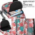 thumbnail image 4 of Crossbody Sling Backpack for Women Men Sea Turtles Coral Shoulder Sling Crossbody Casual Chest Bag for Travel Sports Running Hiking, 4 of 6