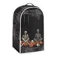 thumbnail image 2 of HELLHERO Skeleton Pumpkin Halloween Top Handle Kitchen Blender Dust Cover for Kitchen Home Stylish, 2 of 6