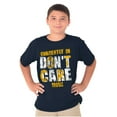 thumbnail image 5 of Currently In Dont Care Mode Funny Crewneck T Shirts Boy Girl Teen Brisco Brands XS, 5 of 6