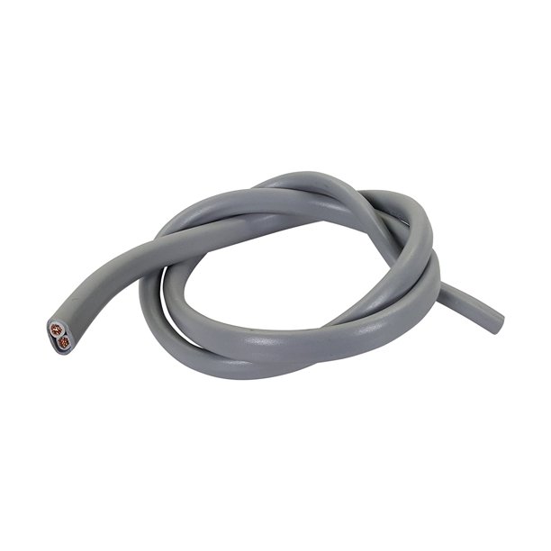 Trailer Light Brake Cable Wiring Harness 122 12 Gauge 2 Wire Jacketed Grey By RecPro Ship from