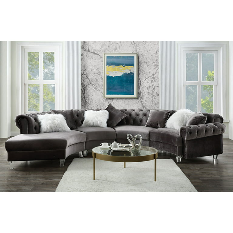 Reclining Sectional Sofa With 7 Pillows