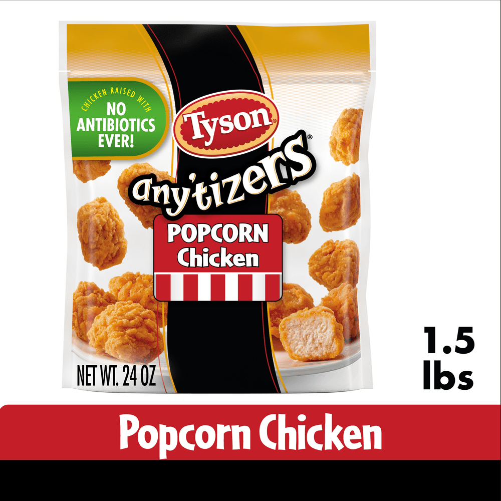 Tyson Any'tizers Popcorn Chicken 1.5 lb Bag (Frozen)