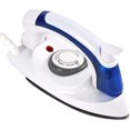 thumbnail image 3 of Travel Iron, 700W Mini Folding Handle Portable Steam Iron Adjustable Temperature Control Non-Stick with Fuse and Thermostat Small Compact Travel Steamer, 3 of 5