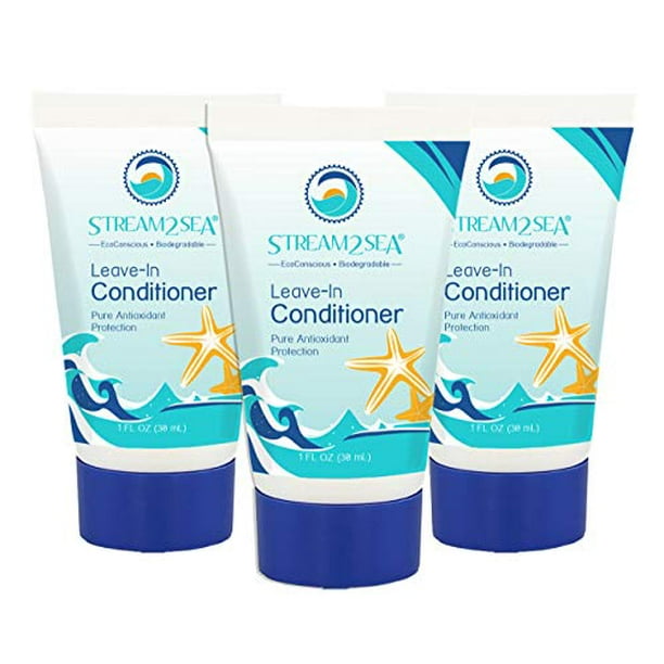Stream2Sea LeaveIn Hair Conditioner Detangles & Replenish Moisture in