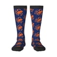 thumbnail image 2 of Lsque Octopus Printed Crew Socks Men's Women's LightWeight Thin Casual Calf Socks ,Knee High Socks,Cotton Socks, 2 of 9