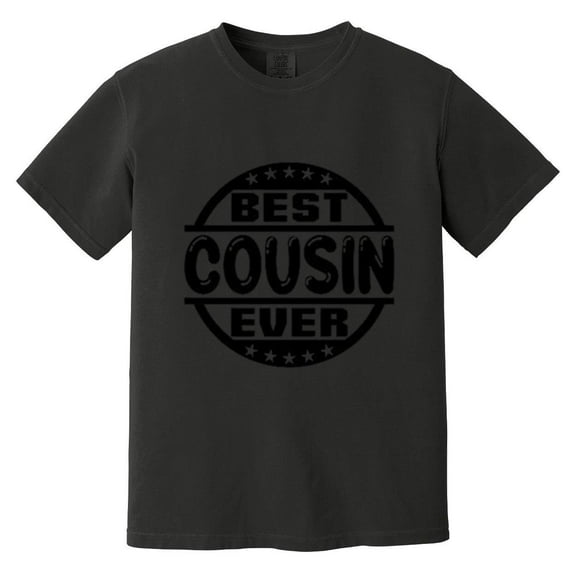 Worlds Best Cousin Ever Funny Family Reunion Member Gift Comfort Color T-Shirt, Unisex, up to size 4XL