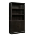 thumbnail image 3 of Sauder 5-Shelf Bookcase W/Doors, Estate Black Finish, 3 of 13