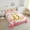 Pink Orange, variant on Erosebridal Cute Bee Bedding Twin Comforter Set, Kawaii Animal Down Comforter, Super Cozy Bedding Sets Twin with Comforter, Pink Bedroom Decor, 2 Pieces