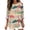 Green, variant on Women Shirts Clearance Women Shirts Women's Retro Casual Art Flowers Print Shirt Round Neck Long Sleeve Loose Top
