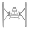 thumbnail image 1 of Landing Gear Leg, Grey ABS Drone Height Extender Protector Light Weight  For Drone Shooting, 1 of 8