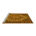 thumbnail image 2 of Ahgly Company Machine Washable Indoor Rectangle Persian Yellow Traditional Area Rugs, 5' x 7', 2 of 4