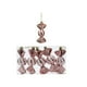 thumbnail image 2 of Set de adornos de caramelos navideños | Decoraciones de árbol de Navidad brillantes y electrochapadas – Plástico multicolor, 4,33 pulgadas, acabado vidrioso, reutilizable, accesorios festivos para, 2 of 6