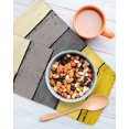thumbnail image 3 of Yellow Grey Kitchen Dish Towels for Drying Dishes Set of 2, Vintage Stripe Farmhouse Wood Grain Ombre Waffle Weave Microfiber Hand Tea Bathroom Towels Quick Dry & Absorbent Towel 12x12, 3 of 7