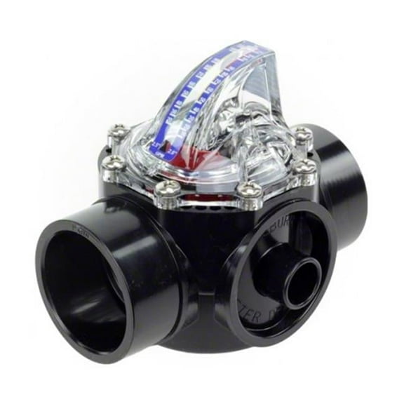 2-2.5 in. Flowvis Complete Flow Meter & Safety Flapper with GPM Scale