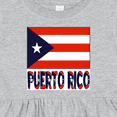 thumbnail image 4 of Inktastic Puerto Rico Flag & Name Girls Baby Dress, 4 of 5