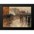 thumbnail image 2 of Hassam, Childe 24x19 Black Modern Framed Museum Art Print Titled - Rainy Day-Boston, 2 of 5