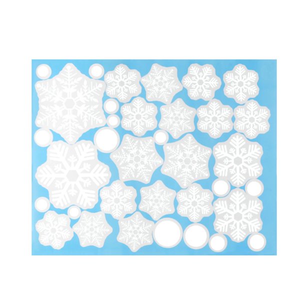 Pegatinas electrostáticas de PVC para ventana, calcomanías navideñas de vidrio, Papá Noel, alce, copo de nieve, Feliz Navidad, Año Nuevo, decoraciones para el hogar
