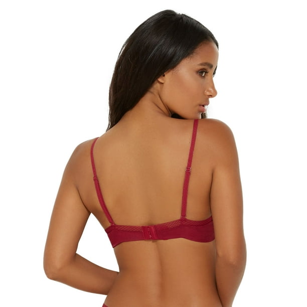 Gossard 6271 Glossies Berry Red Non-Padded Full Cup Bra 30H