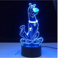 thumbnail image 1 of Figure Cute Cartoon Dog Baby Nightlight Colorful Touch Sensor Kids Bedroom Bedside Table 3d Lamp Led Night Light Remote Phone Bluetooth Control Color, 1 of 5
