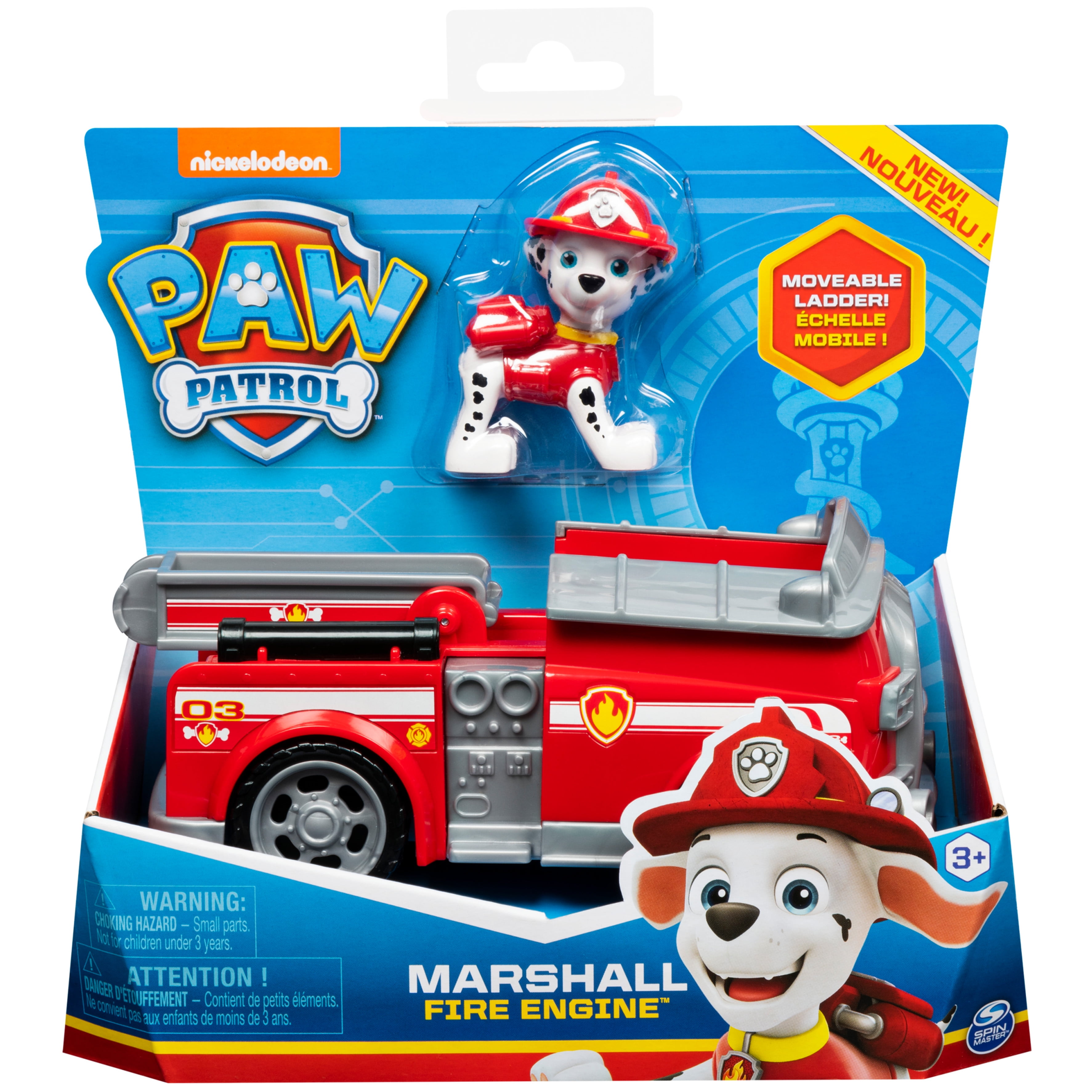 Figure and Vehicle Marshall’s Forest Fire Truck Vehicle Paw Patrol 