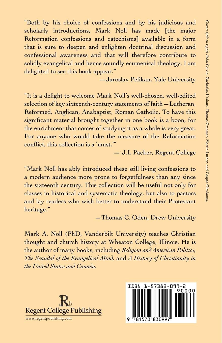 Confessions and Catechisms of the Reformation