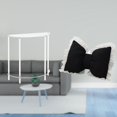 thumbnail image 2 of Mesa Auxiliar De Acrílico Para Espacios Pequeños Con Un Bonito Cojín De Lazo, Decoración Moderna Para El Hogar, Cómoda Mesita De Noche Para Sala De Estar Y Estudio., 2 of 8