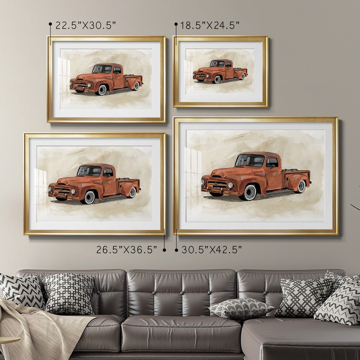 Pickup IV Premium Framed Print - Ready to Hang