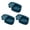 Navy-3PC, variant on Sink Food Catcher Kitchen Sink Drain Basket, Kitchen Sink Draining Basket, Sink Corner Strainer Food Drainer for Sink, Kitchen Sink Drain Strainer Basket(1PC)